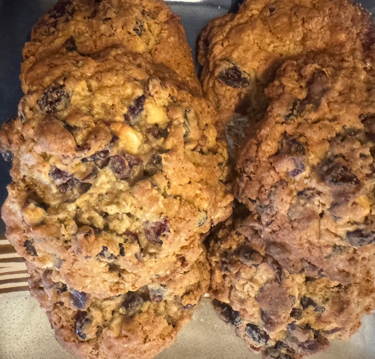 Delicious Jumbo Oatmeal Chocolate Chip Cookies!