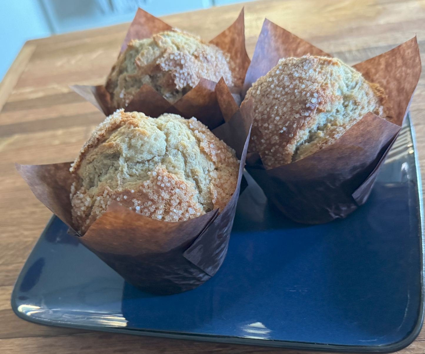 Jumbo Banana Muffins - 4 Pack