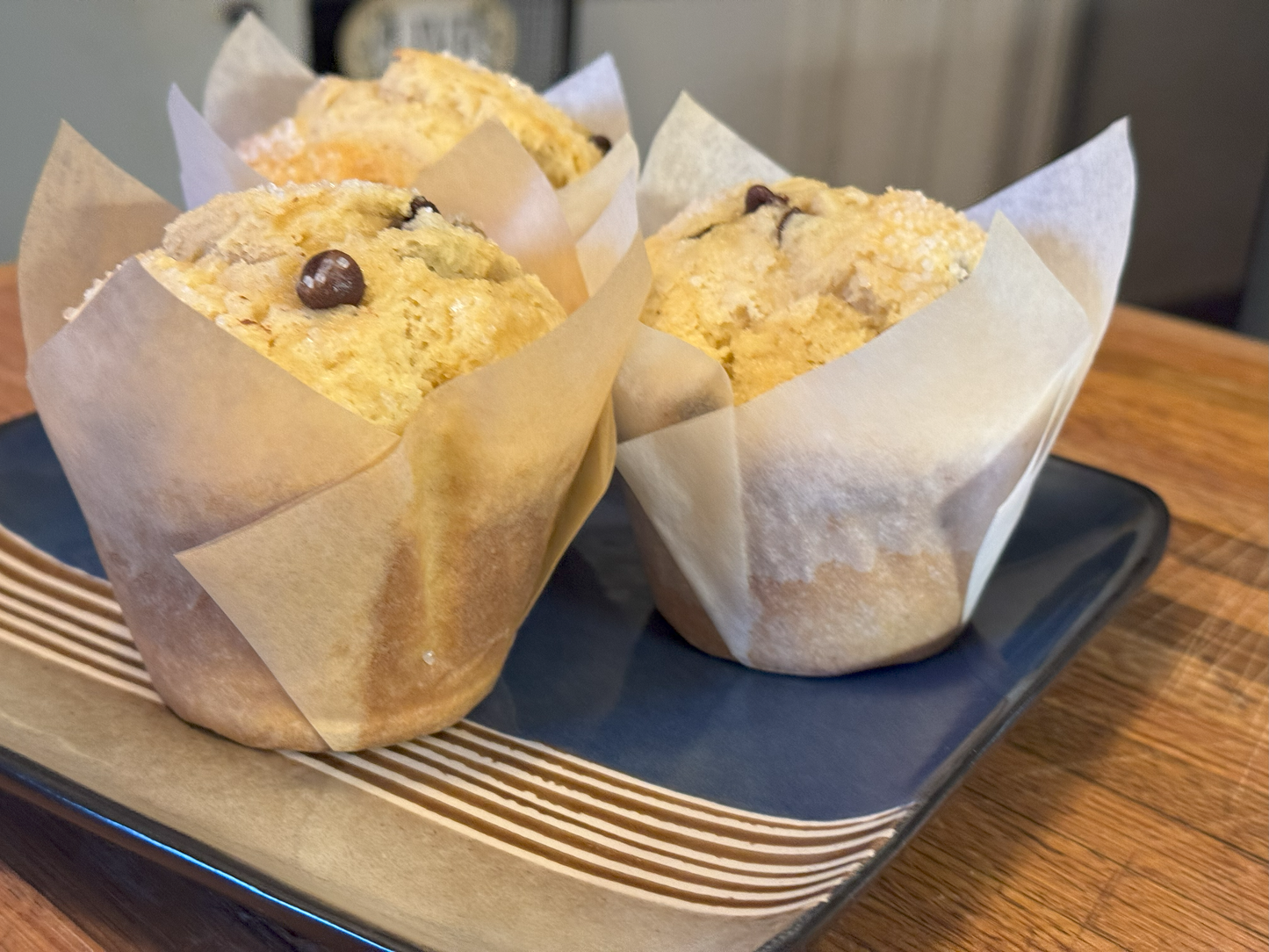 Jumbo Chocolate Chip Muffins - 4 Pack