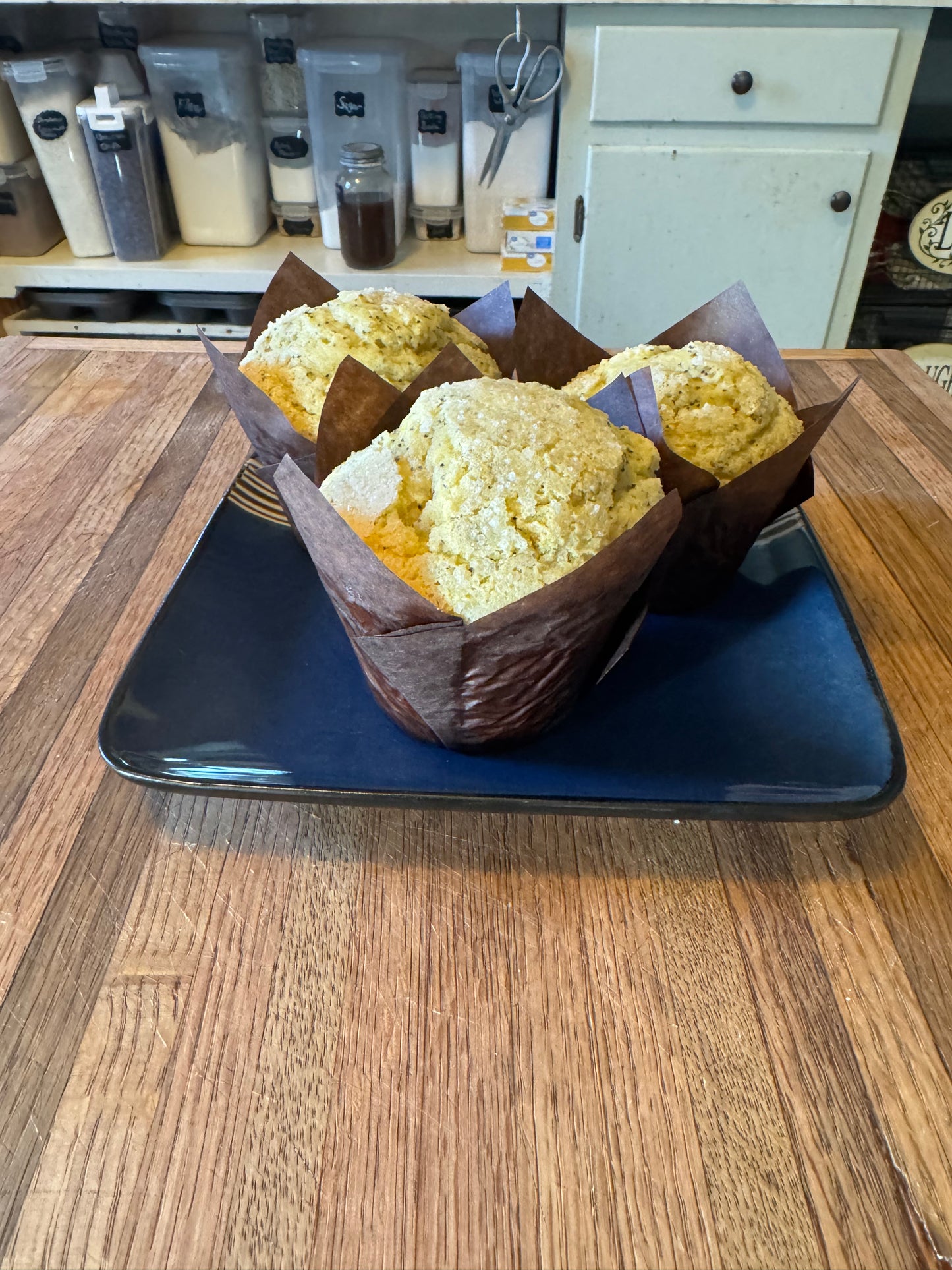 Jumbo Lemon Poppyseed Muffins - 4 Pack
