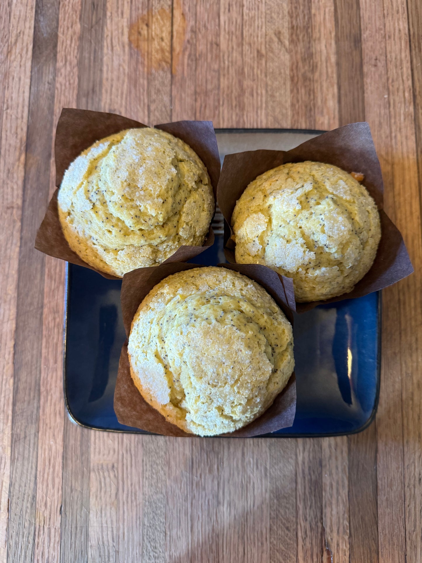 Jumbo Lemon Poppyseed Muffins - 4 Pack