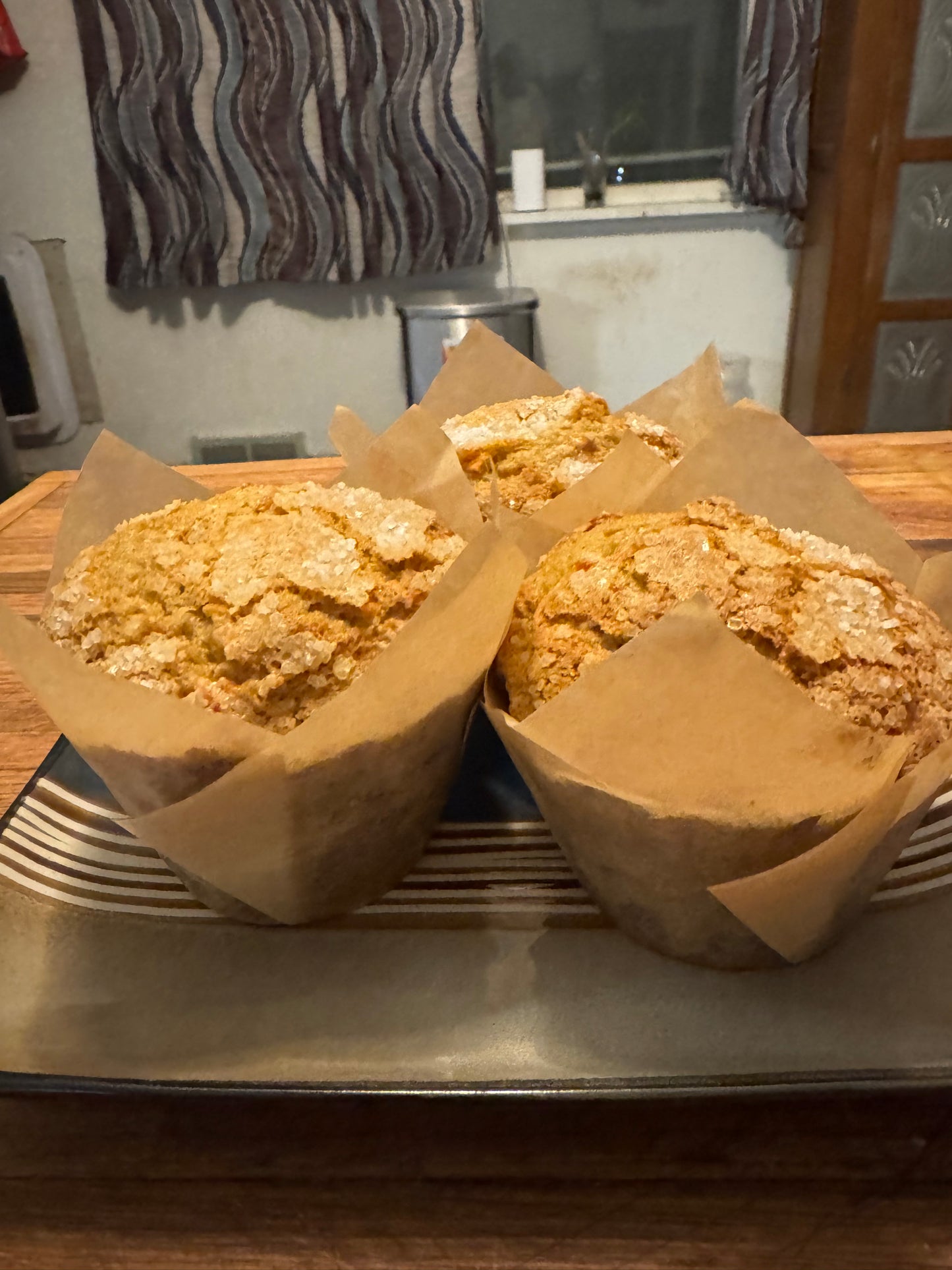 Jumbo Carrot Muffins - 4 Pack