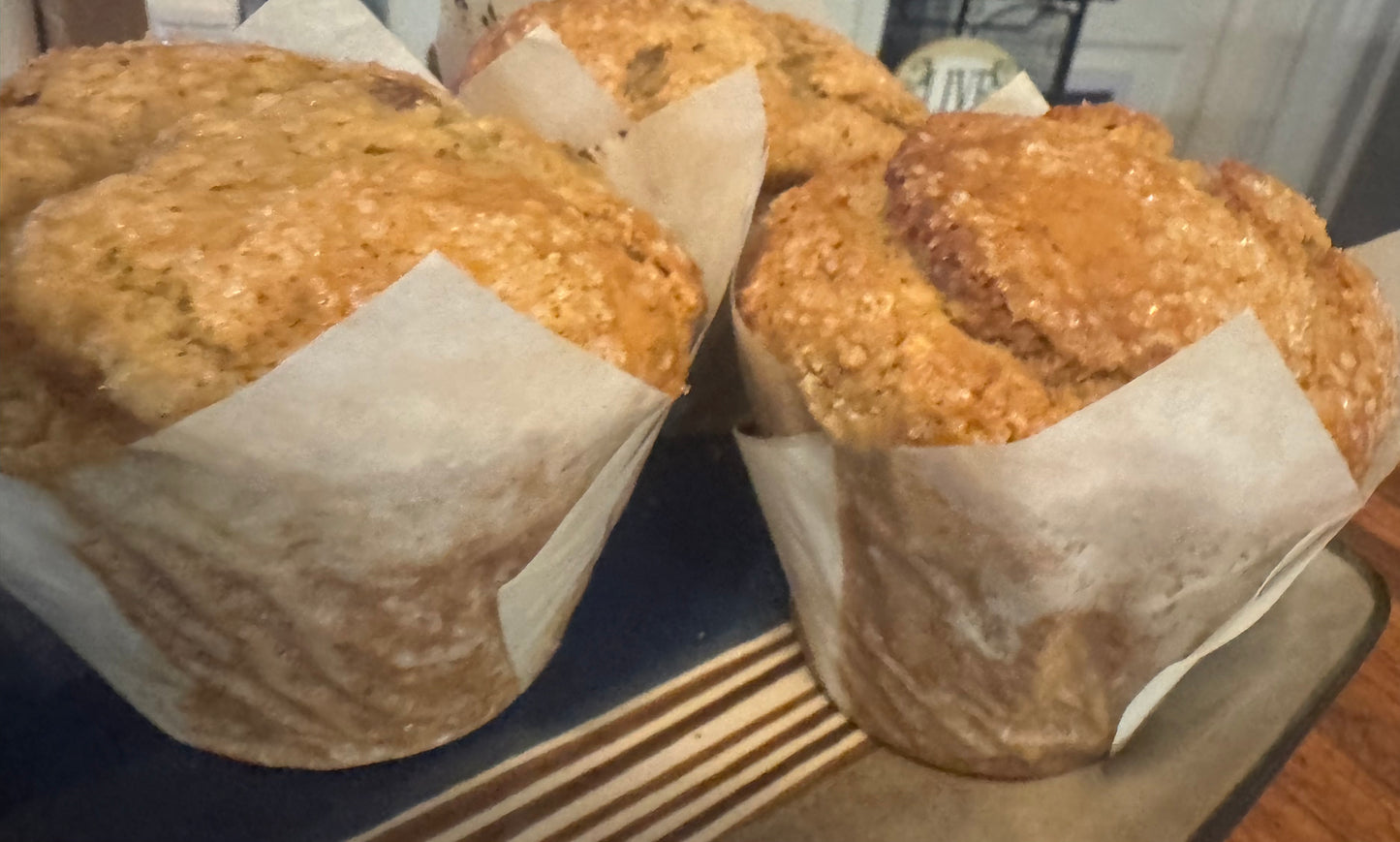 Jumbo Peanut Butter Banana Muffins - 4 Pack