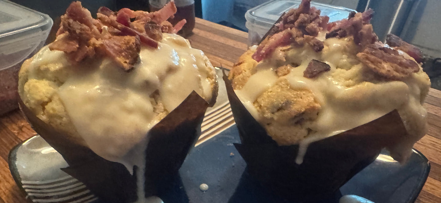Jumbo Maple Bacon Muffins - 4 Pack
