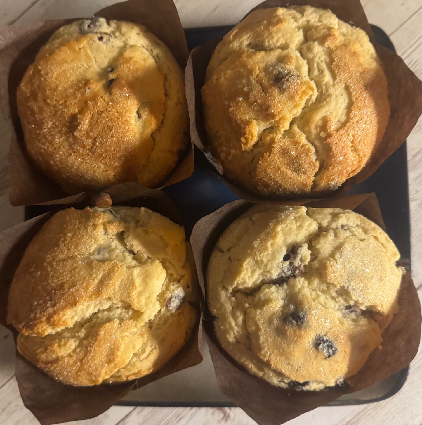 Gluten-Free Jumbo Orange Cranberry Muffins - 4 Pack