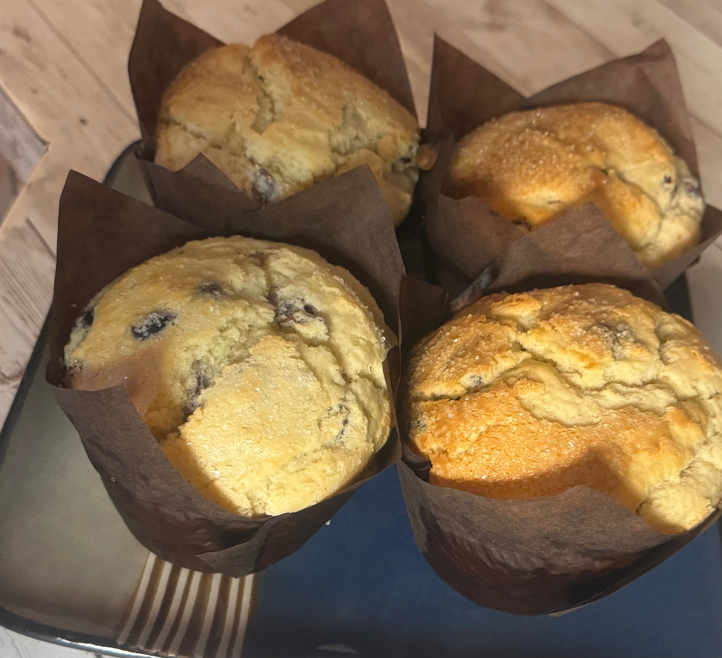 Gluten-Free Jumbo Orange Cranberry Muffins - 4 Pack