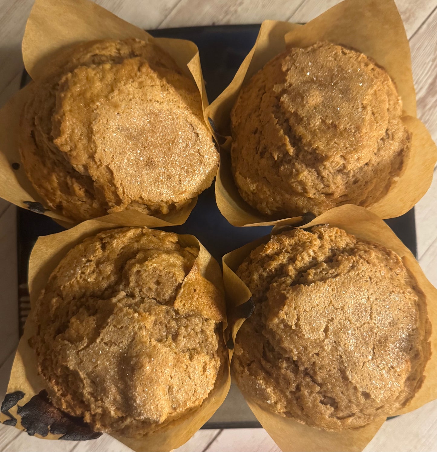 Gluten-Free Jumbo Zucchini Bread Muffins - 4 Pack