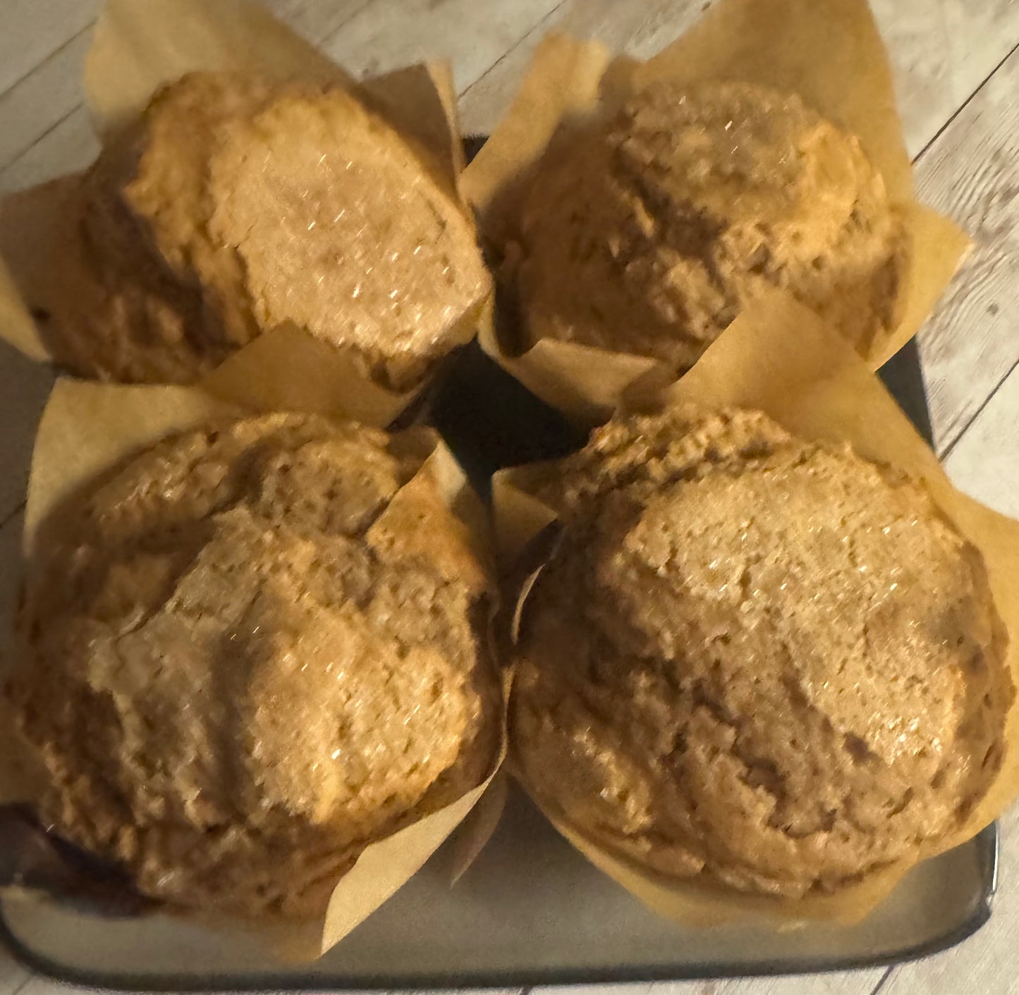 Gluten-Free Jumbo Zucchini Bread Muffins - 4 Pack