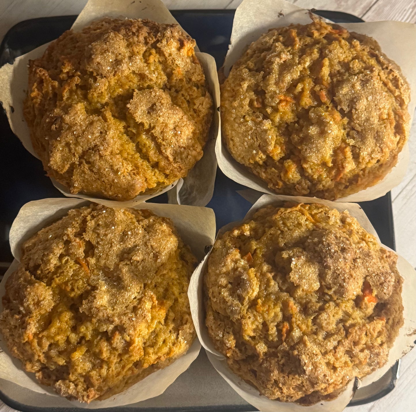 Gluten-Free Jumbo Carrot Muffins - 4 Pack