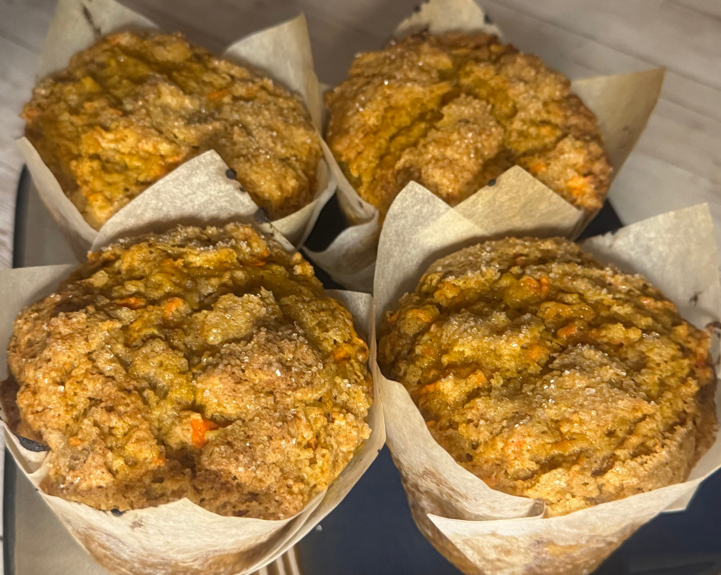 Gluten-Free Jumbo Carrot Muffins - 4 Pack