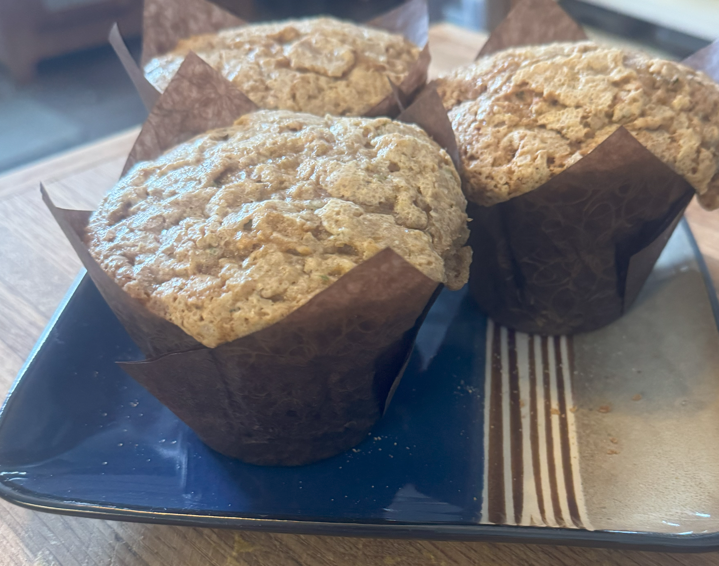 Jumbo Zucchini Bread Muffins - 4 Pack