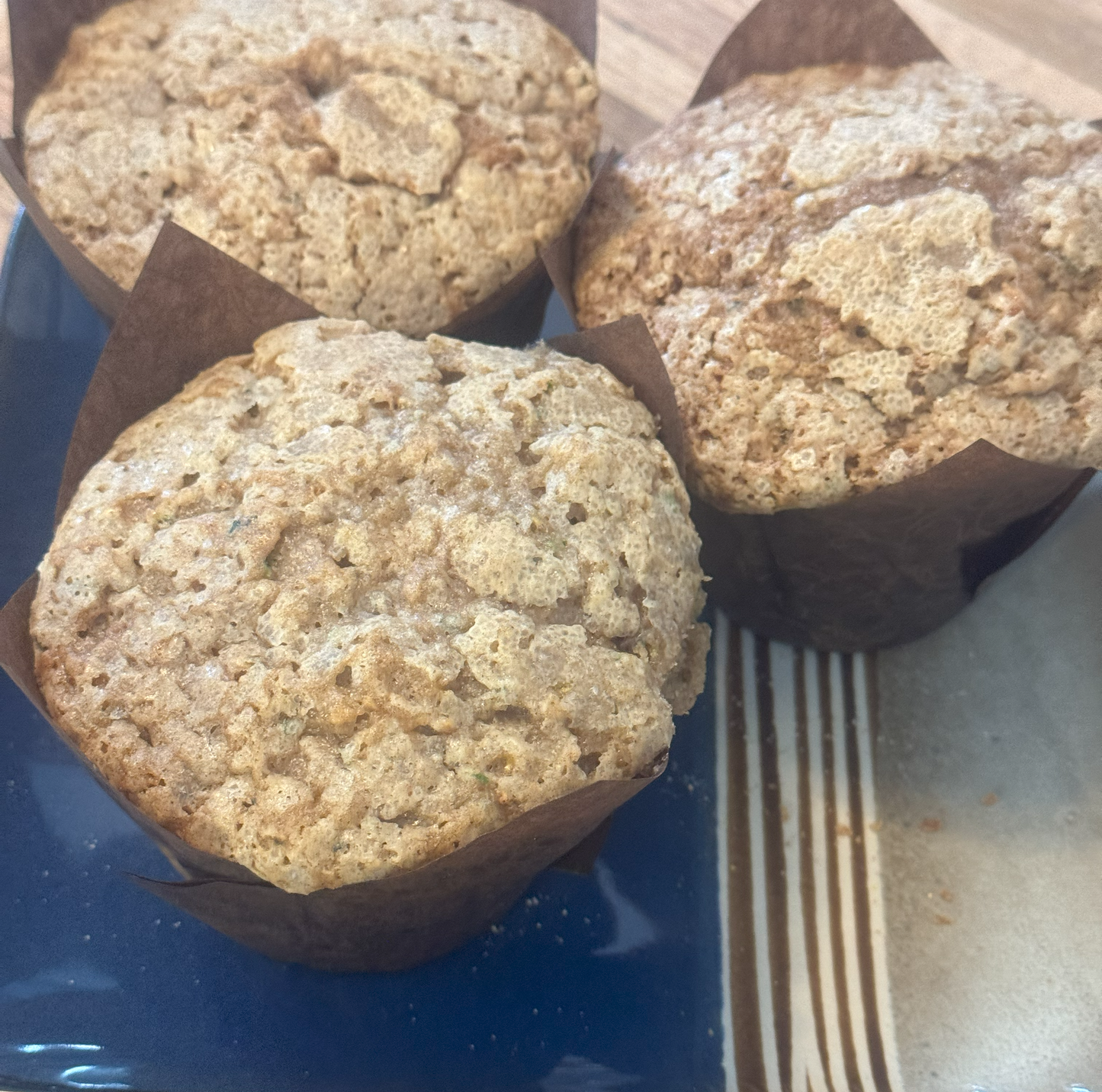 Jumbo Zucchini Bread Muffins - 4 Pack