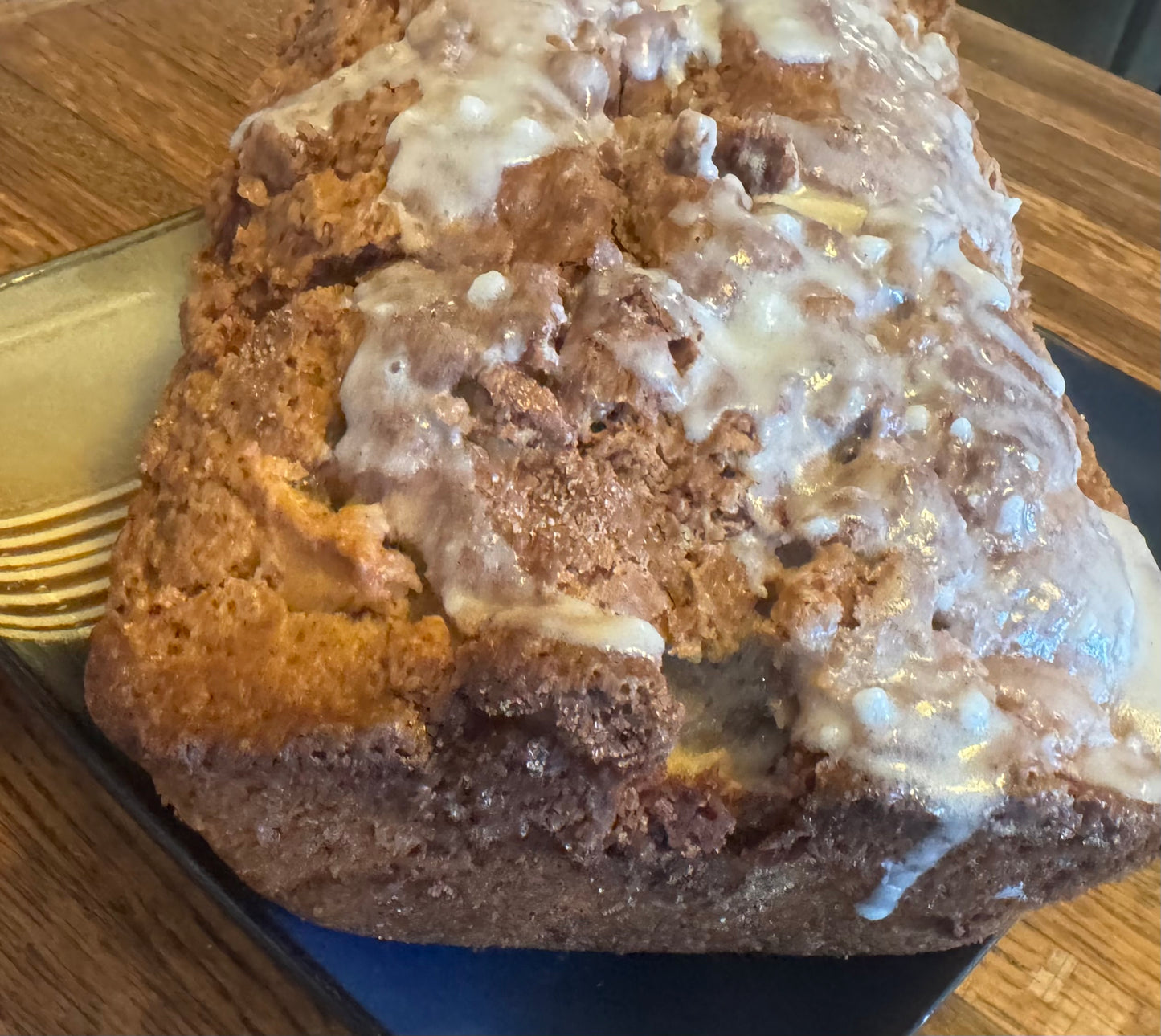 Glazed Apple Cinnamon Sweet Bread
