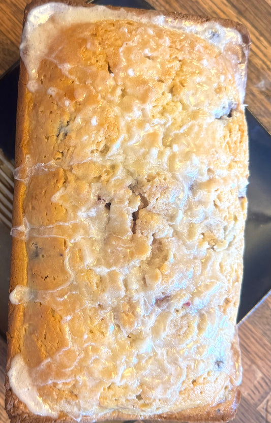 Glazed Lemon Blueberry Sweet Bread