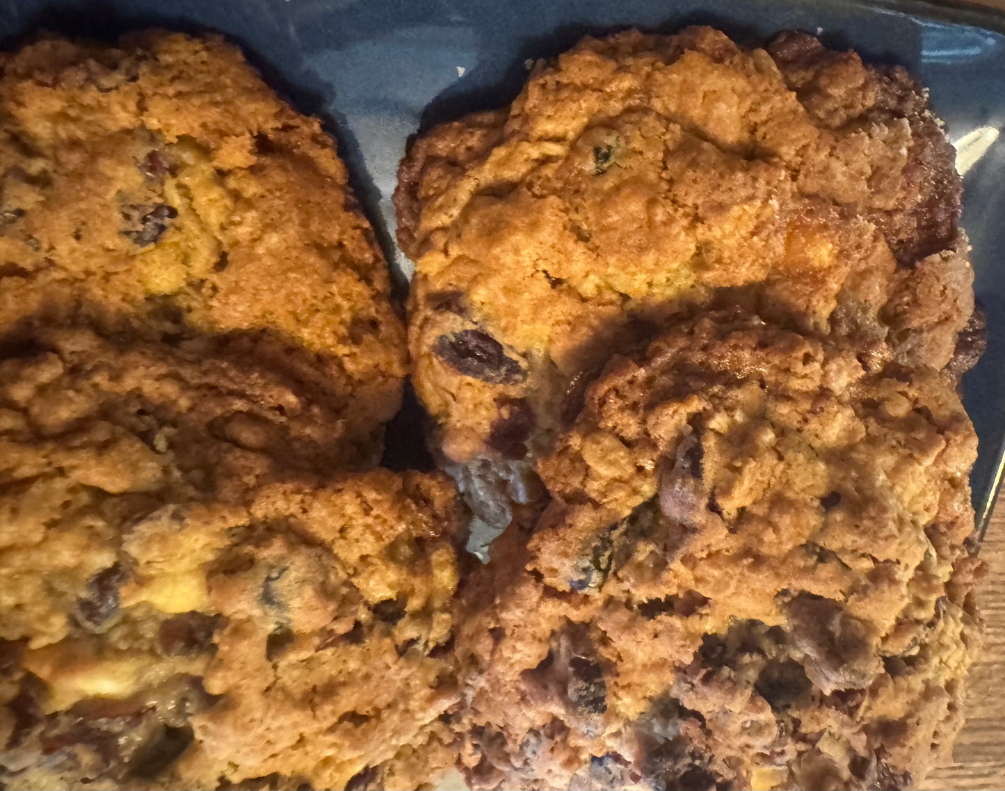 Delicious Jumbo Oatmeal Chocolate Chip Cookies!