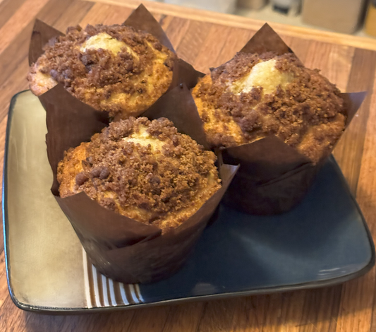 Jumbo Apple Cinnamon Muffins - 4 Pack