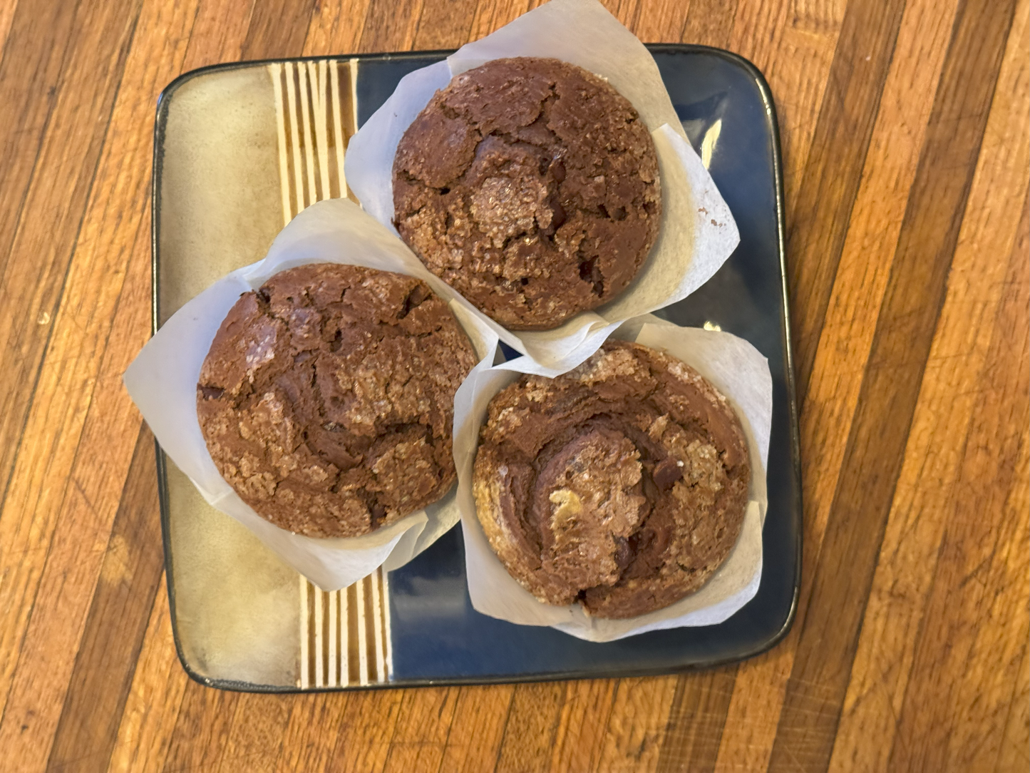 Jumbo Double Chocolate Muffins - 4 Pack