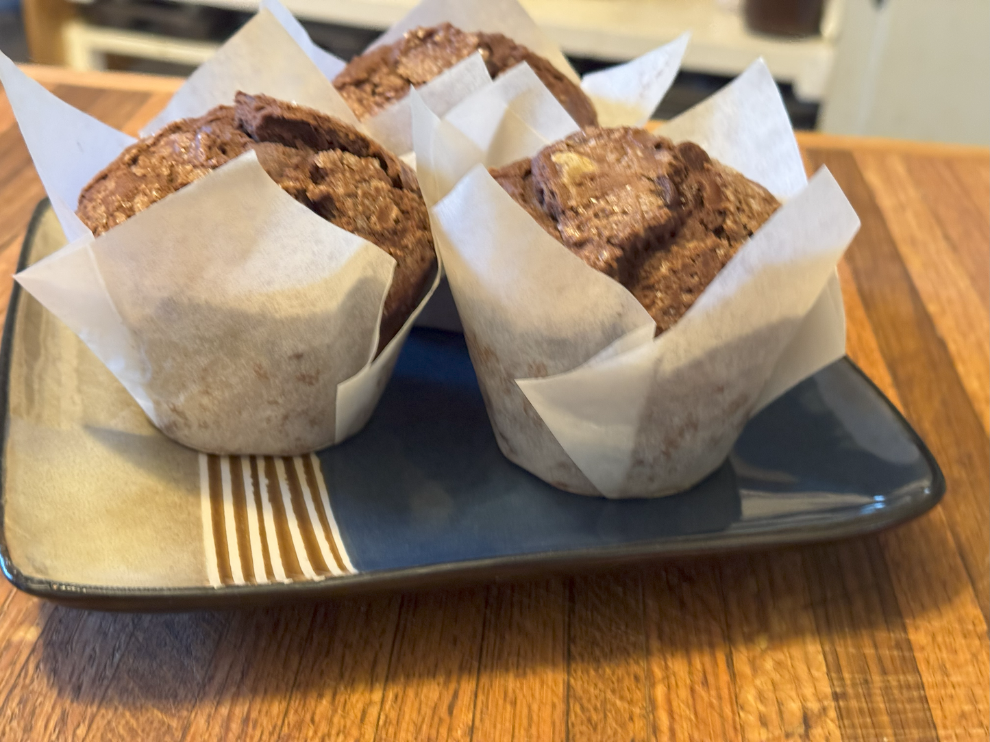 Jumbo Double Chocolate Muffins - 4 Pack