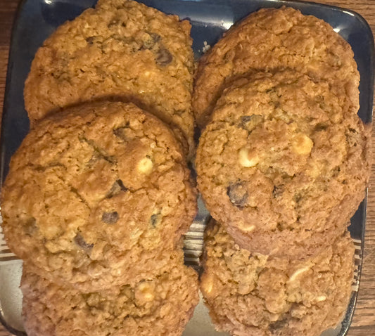 Irresistable Jumbo Cranberry Oatmeal Chocolate Chip Cookies!