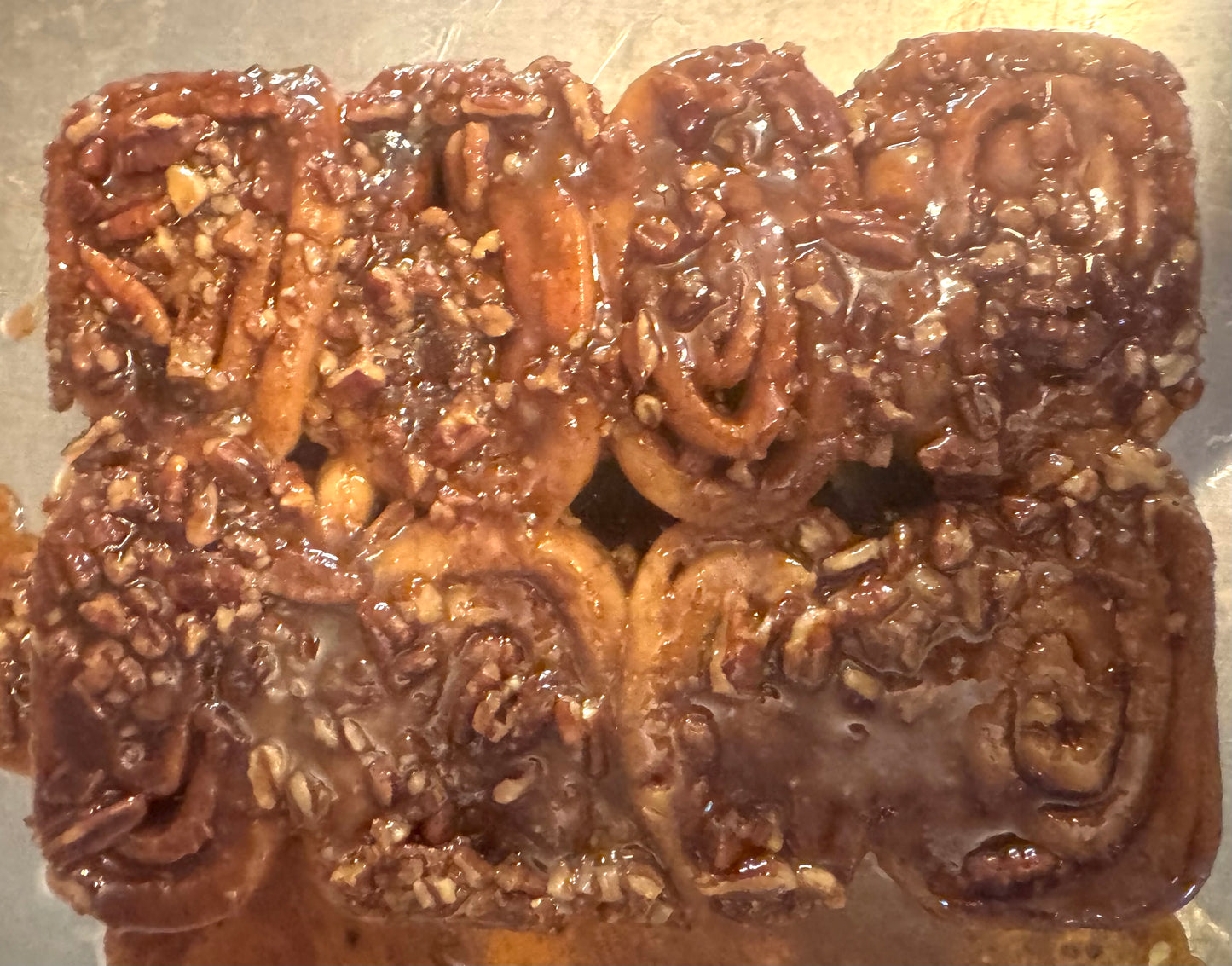 Gluten-Free Maple Pecan Sticky Buns - Pan of 8