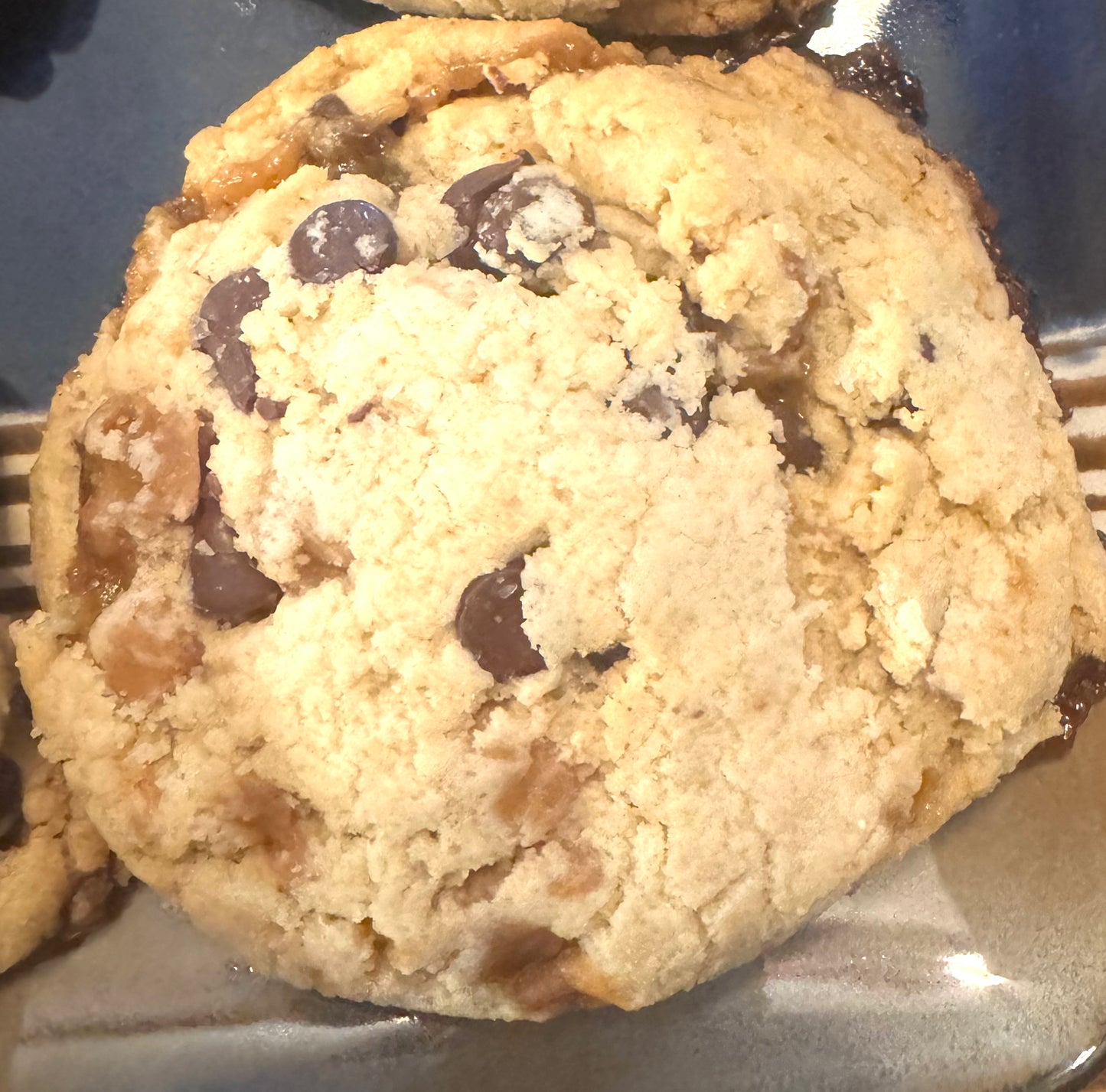 Jumbo Salted Carmel Cookies - Pack of 6