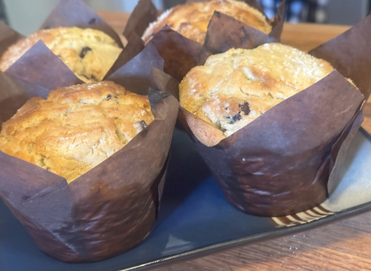 Gluten-Free Jumbo Chocolate Chip Muffins - 4 Pack
