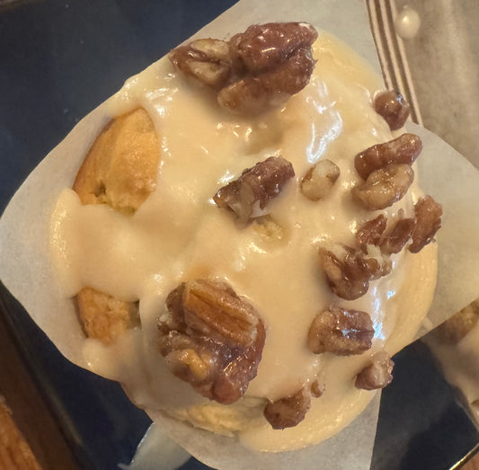 Jumbo Maple Bourbon Pecan Muffins - 4 Pack