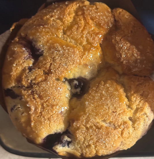 Gluten-Free Jumbo Lemon Blueberry Muffins - 4 Pack