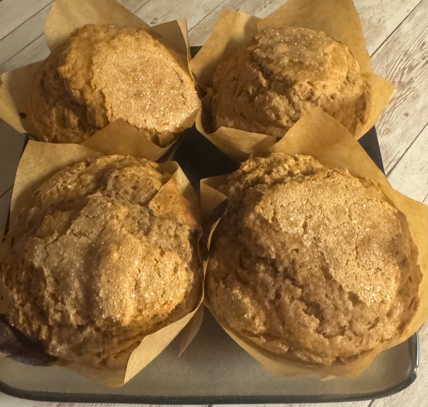 Gluten-Free Jumbo Zucchini Bread Muffins - 4 Pack